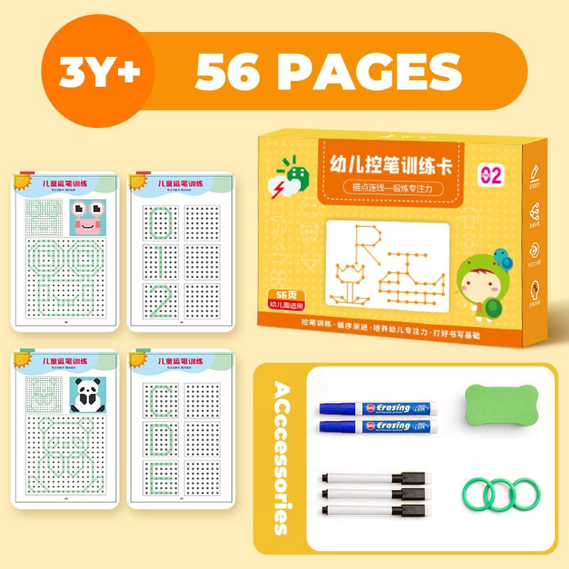 Caderno de Traço e Desenho Infantil MagicBook